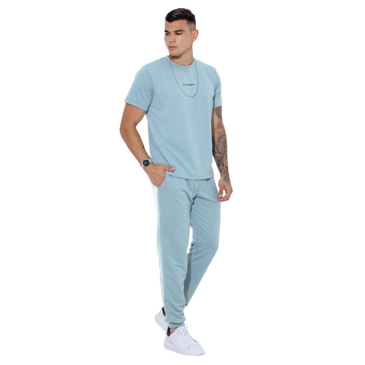 Conjunto masculino calça e camisa premium moletinho Menor preço em Conjunto masculino calça e camisa premium moletinho