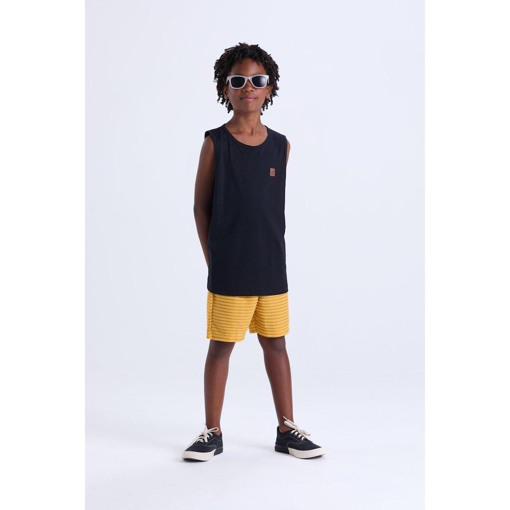 Conjunto Masculino Infantil Regata Fresquinha Aplique