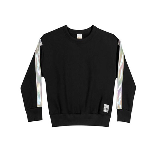 Conjunto Menina Moletom Cropped Calça Homográfica Elian