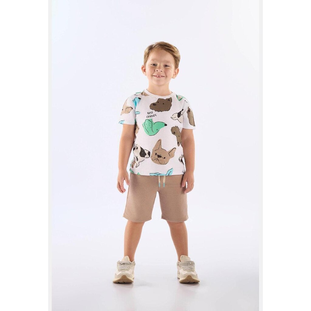 Conjunto Menino Camiseta e Bermuda Up Baby