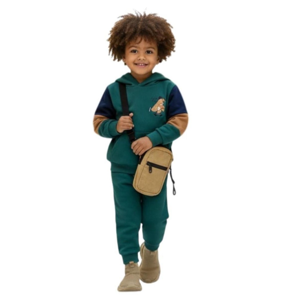CONJUNTO MENINO MOLETINHO CAPIVARA BOCA GRANDE