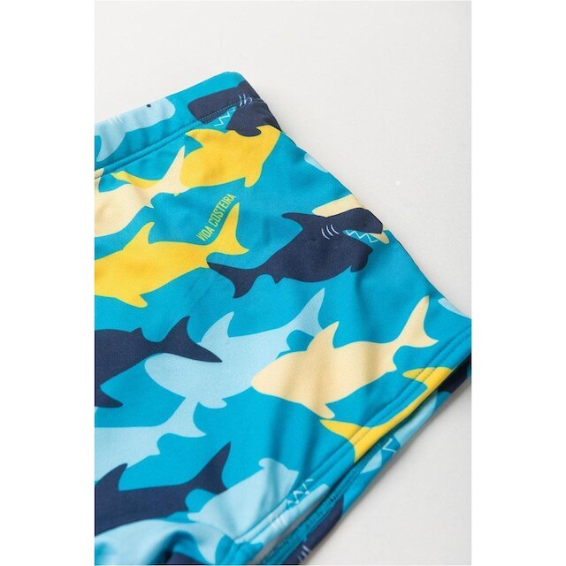 Conjunto Moda Praia Infantil Estampa de Tubarão