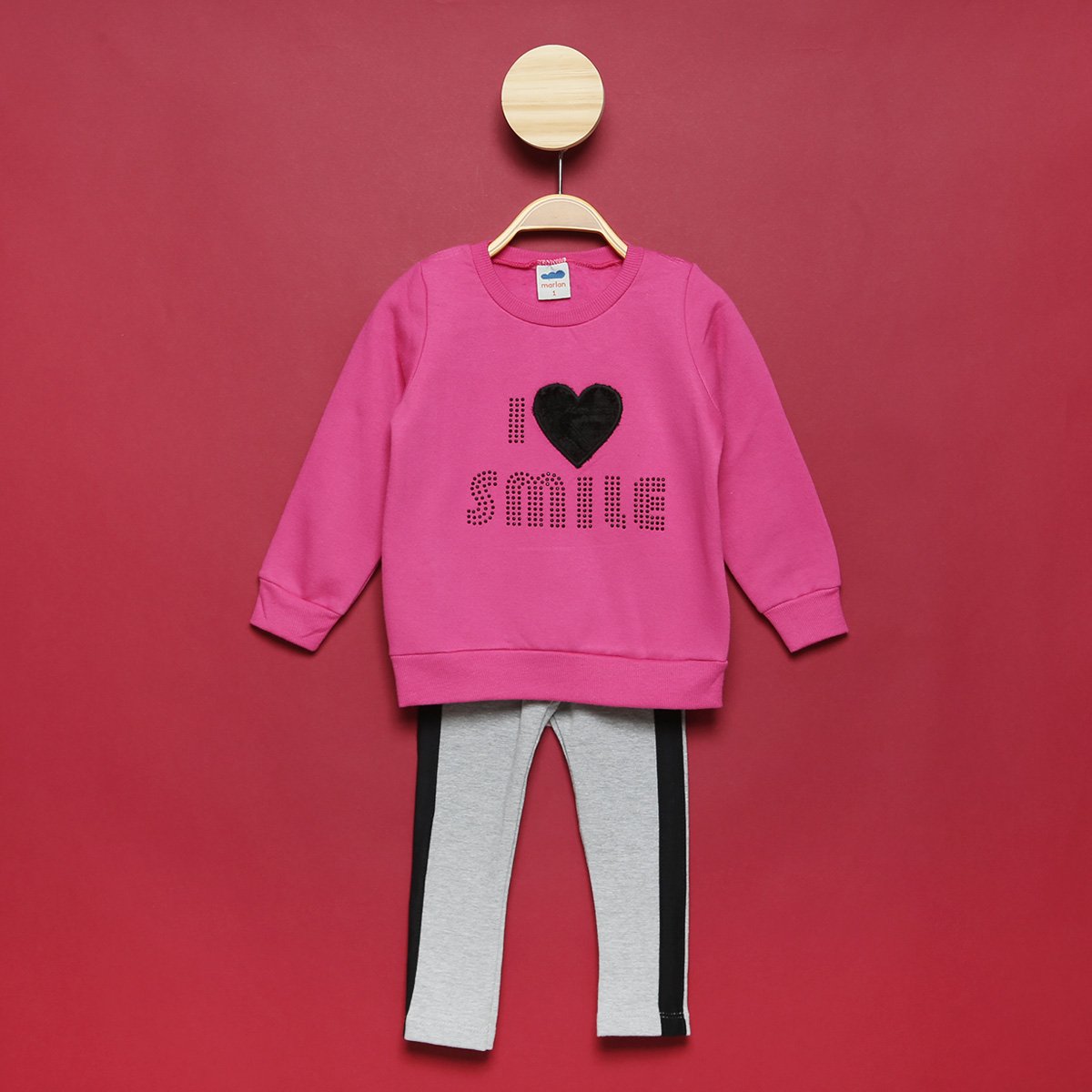 Conjunto Moletom Bebê Marlan Felpado Bordado Pelo - Pink é ruim? Conjunto Moletom Bebê Marlan Felpado Bordado Pelo - Pink é boa?