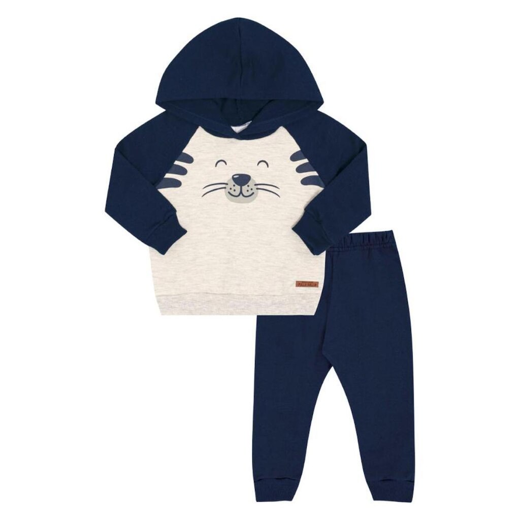 Conjunto Moletom Bebê Menino Pulla Bulla Ref. 52679