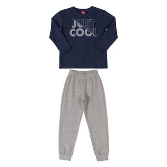 Conjunto Moletom Bee Loop Infantil Just Cool Masculino