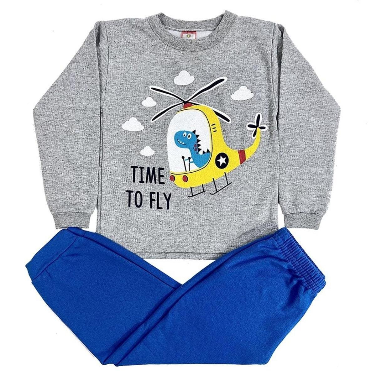Conjunto Moletom Calças e Casaco Infantil Masculino SEM CAPUZ / Menino Inverno Menor preço em Conjunto Moletom Calças e Casaco Infantil Masculino SEM CAPUZ / Menino Inverno