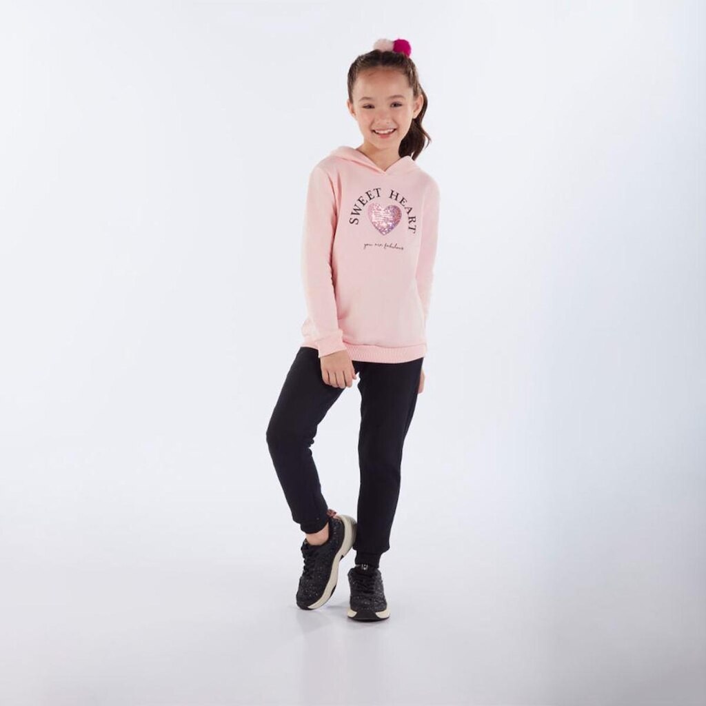 Conjunto Moletom com Touca Menina Pulla Bulla Ref. 52841