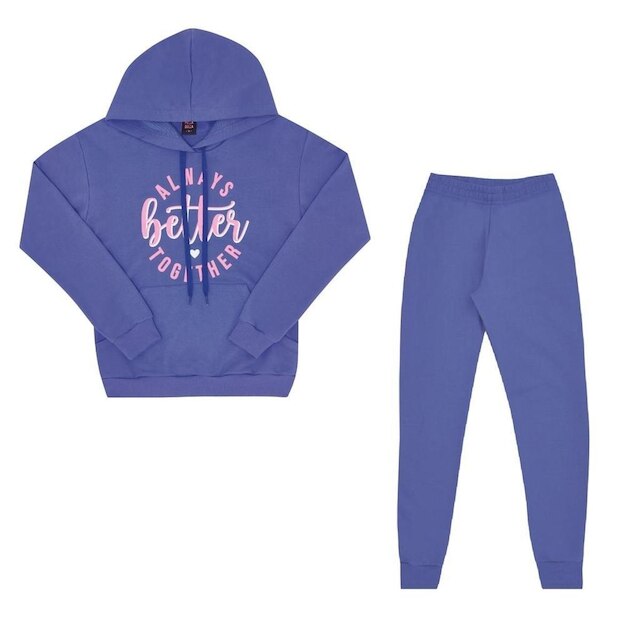 Conjunto Moletom Feminino Juvenil Pulla Bulla Ref. 49831