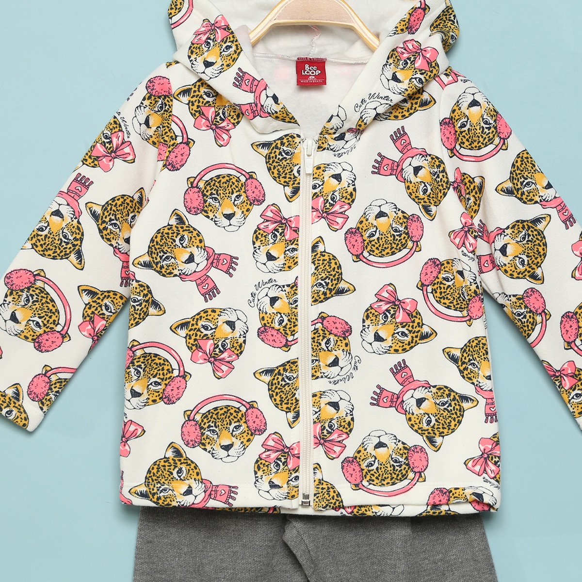 bee moletom com capuz