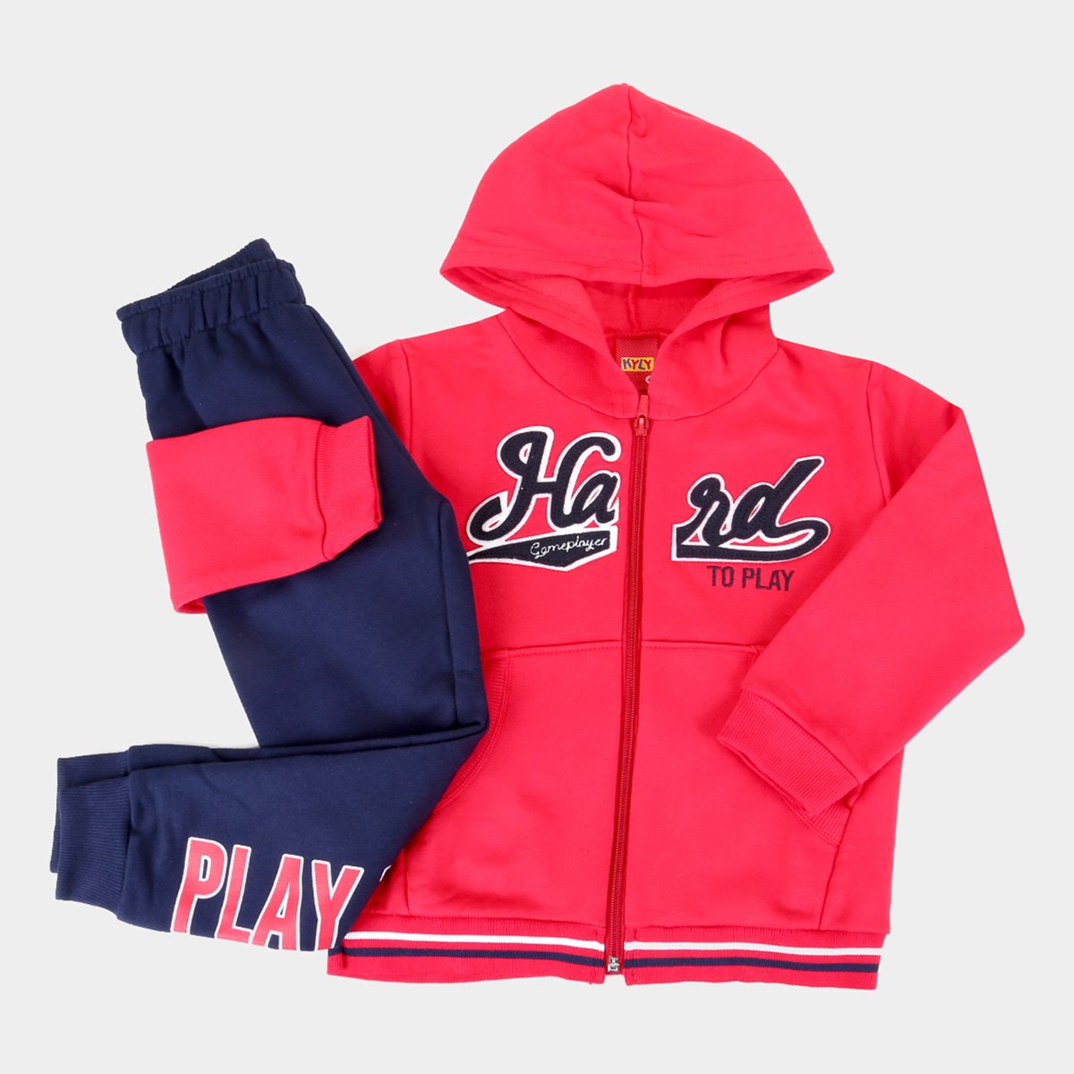 Conjunto Moletom Infantil Kyly Play The Game Blusa Capuz + Calça Masculino - Vermelho é ruim? Conjunto Moletom Infantil Kyly Play The Game Blusa Capuz + Calça Masculino - Vermelho é boa?