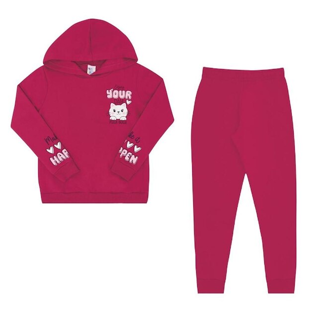 Conjunto Moletom Infantil Menina Pulla Bulla Ref. 49734