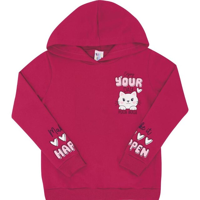 Conjunto Moletom Infantil Menina Pulla Bulla Ref. 49734