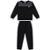 Conjunto Moletom Infantil Menino Carinhoso 4/8 Ref. 117055 - Preto