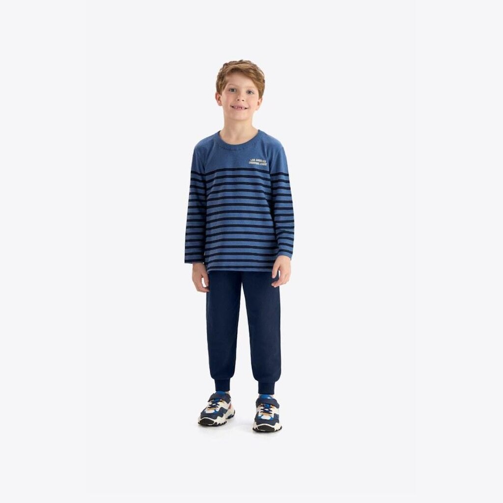 Conjunto Moletom Infantil Menino Inverno Manga Longa 2 Peças Rovitex