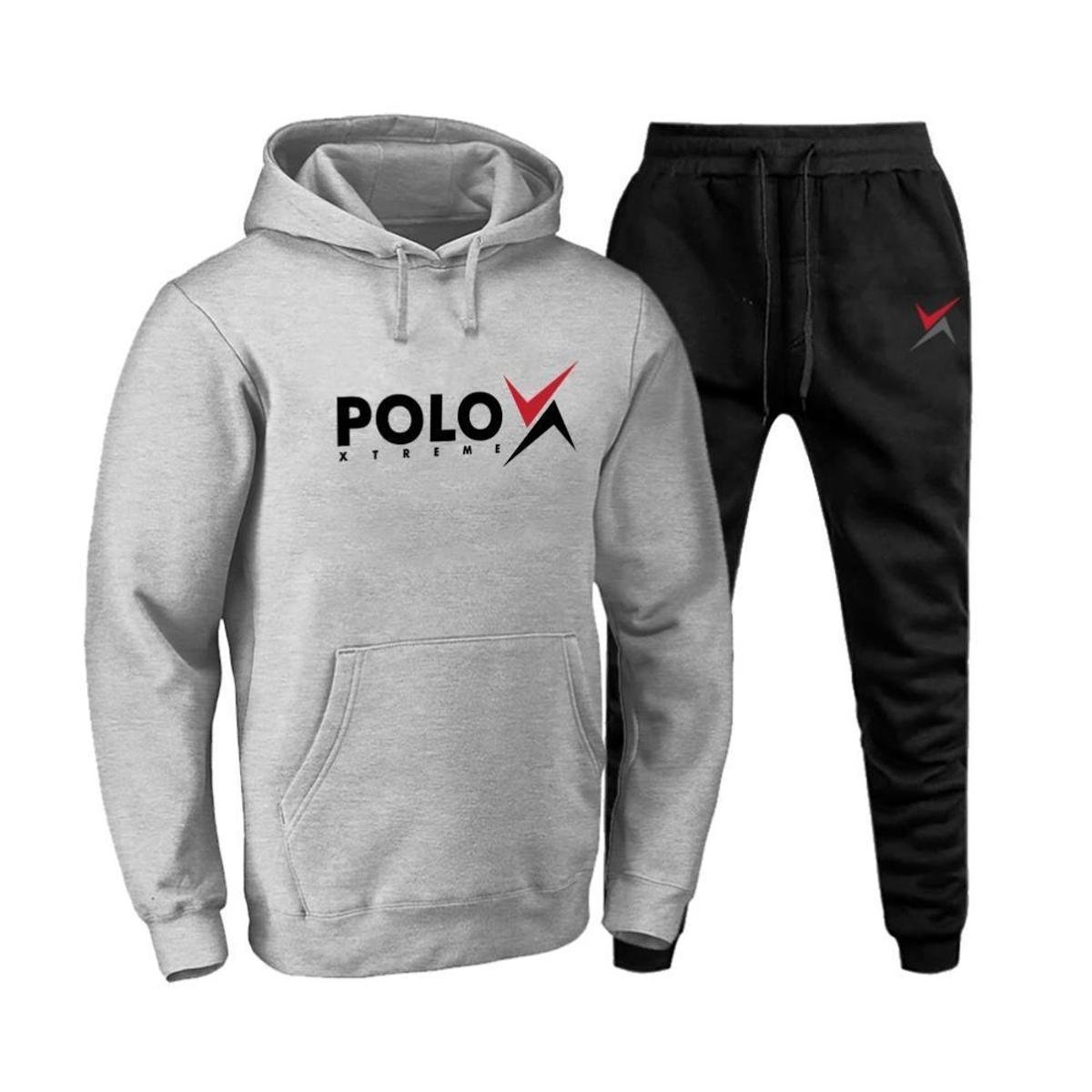 Conjunto Moletom Masculino Canguru Confortável Capuz Bolsos Menor preço em Conjunto Moletom Masculino Canguru Confortável Capuz Bolsos