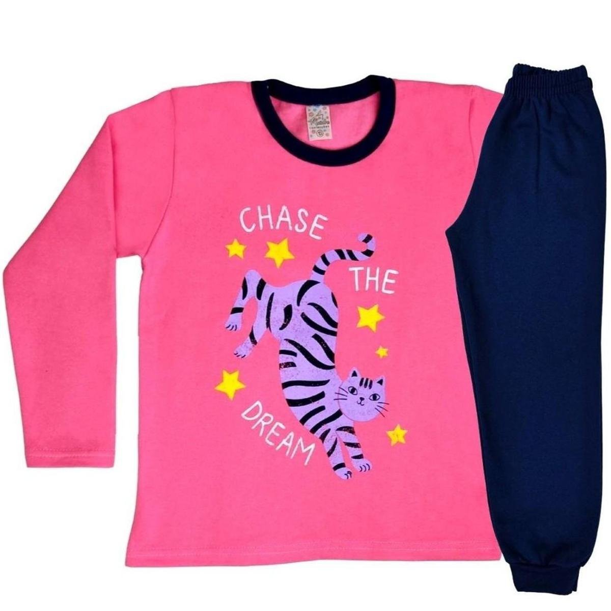 Conjunto Moletom Menina Juvenil Gola Flanelada Frio Inverno Infantil - Pink Menor preço em Conjunto Moletom Menina Juvenil Gola Flanelada Frio Inverno Infantil - Pink