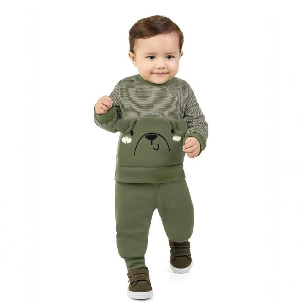 CONJUNTO MOLETOM PELUCIADO FLORESTA MARLAN