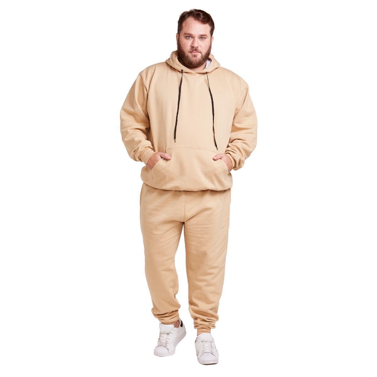 Moletom Masculino Plus Size G3 Calça Moletom Blusa De Moletom Plus