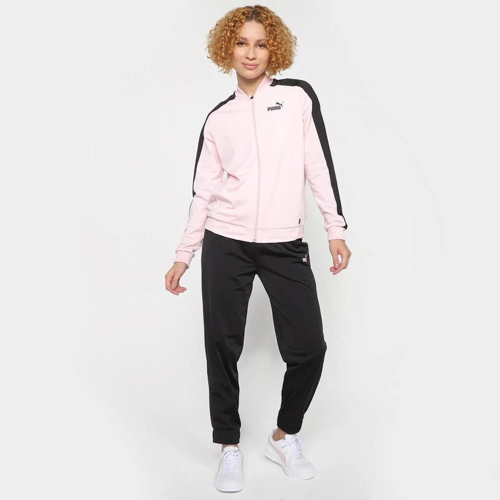 Conjunto Moletom Puma Baseball Tricot Suit-Feminino
