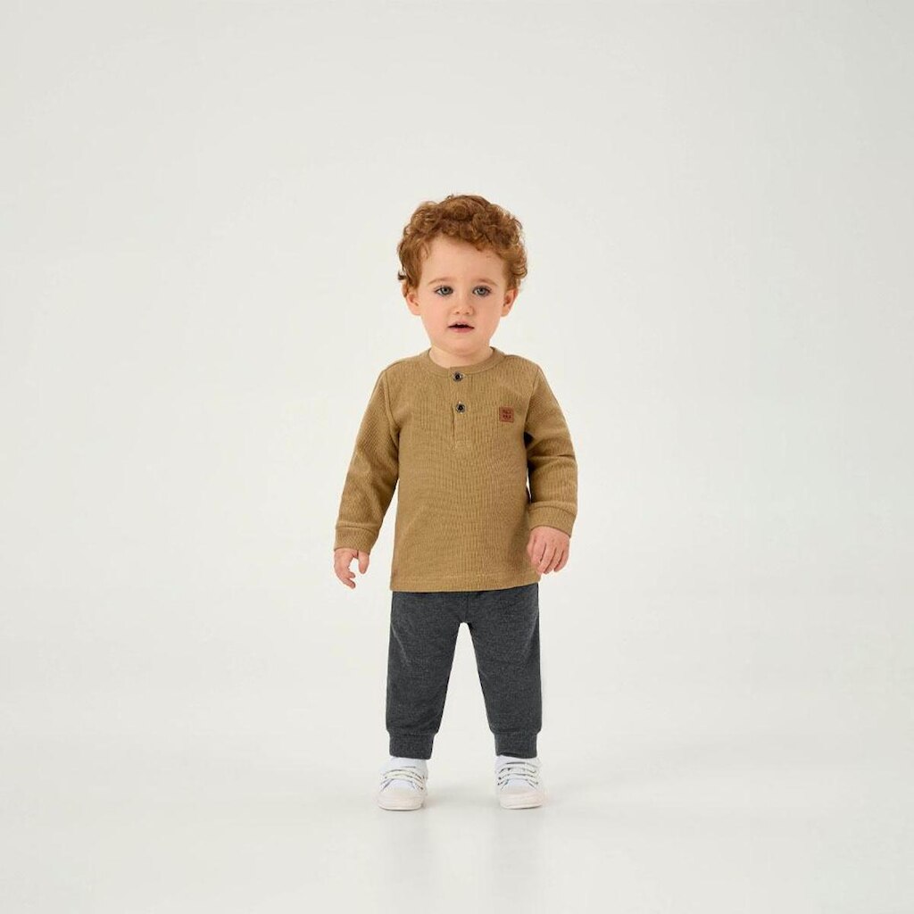 Conjunto Natural Bebe Pulla Bulla Menino - 55173-416