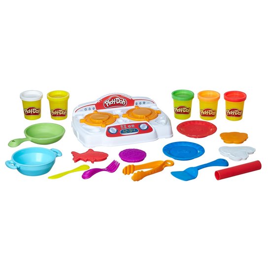 Conjunto Play-Doh - Criações no Fogão - Hasbro - Incolor