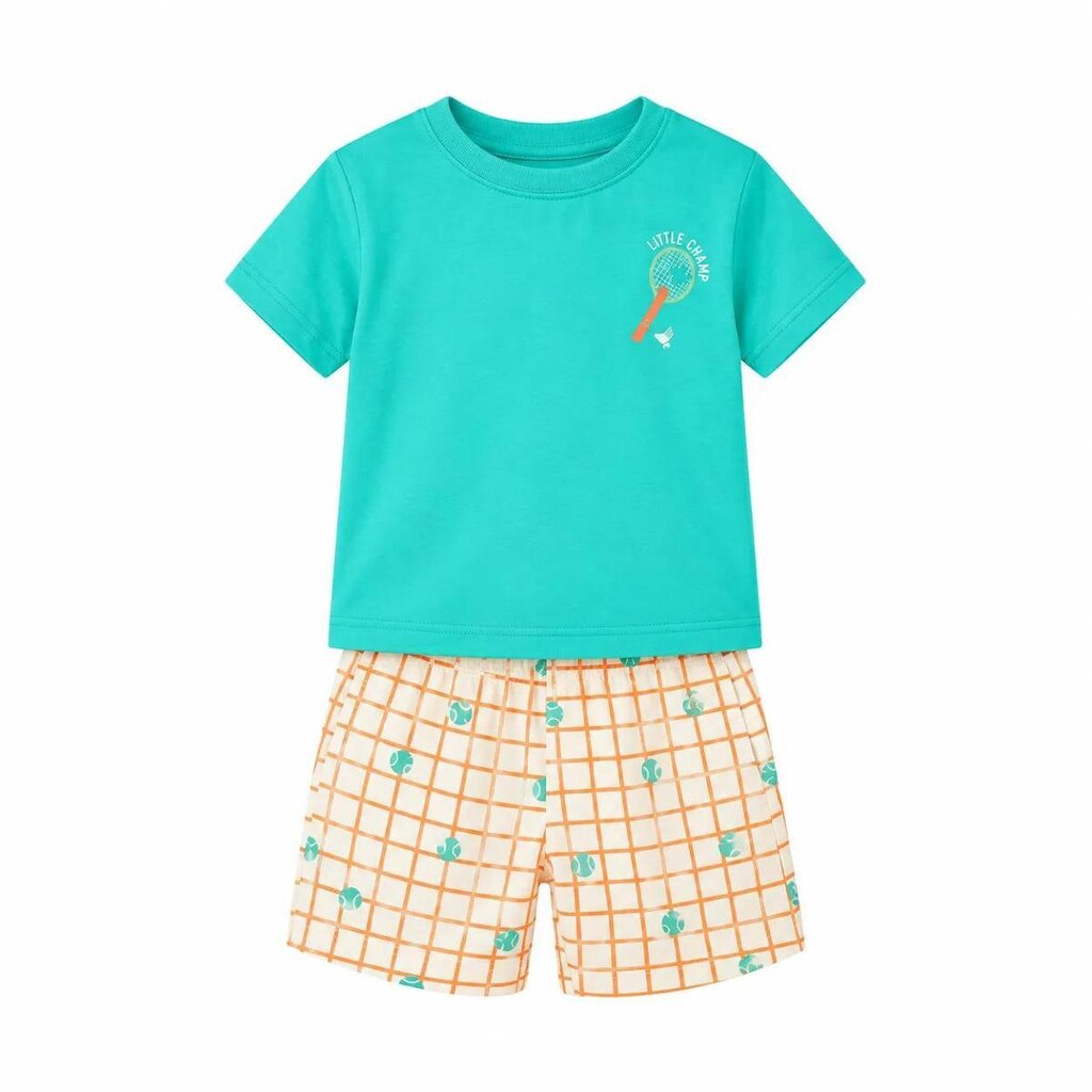 Conjunto Precoce Bola na Rede Fundo Branco