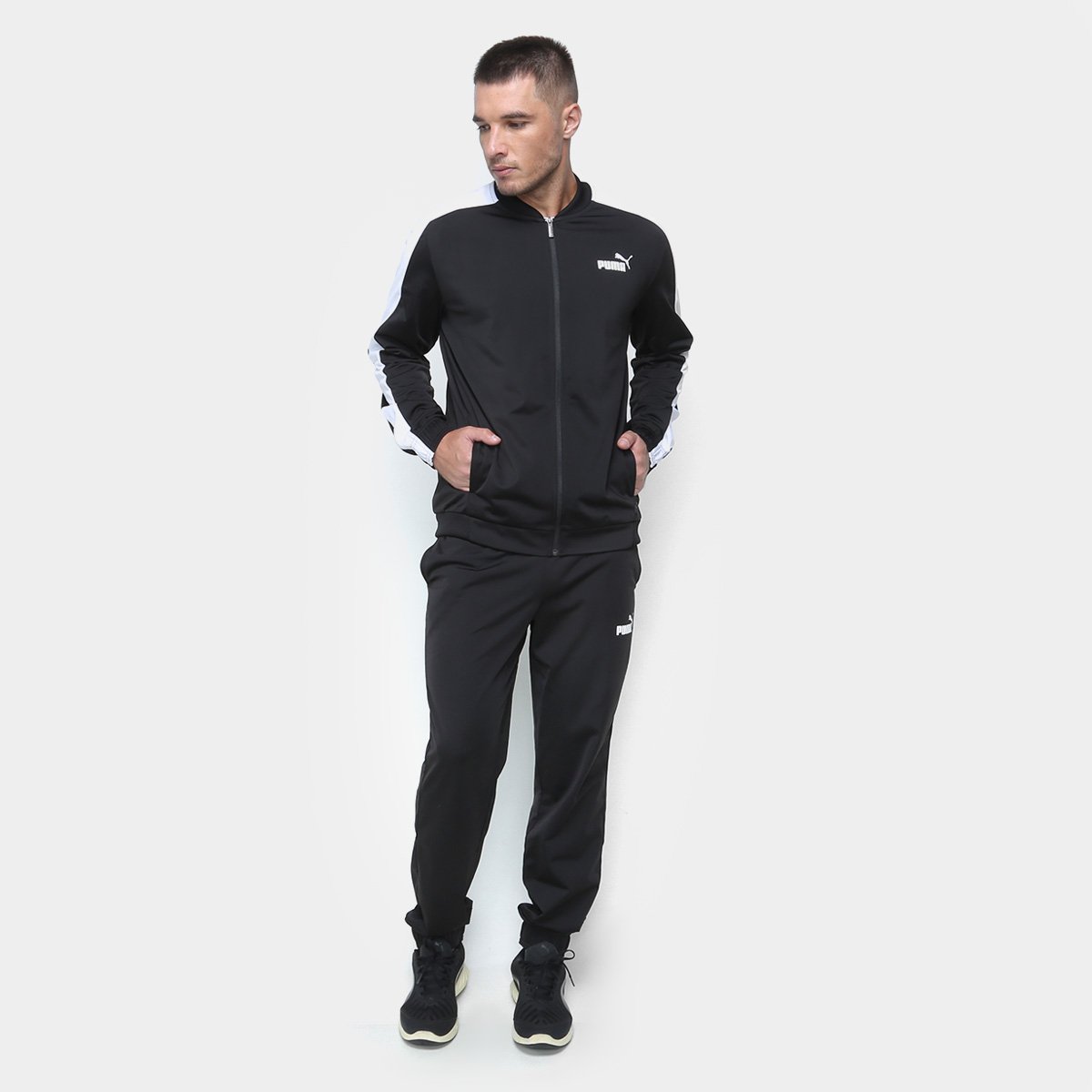 Conjunto Puma Tricot Suit Jaqueta + Calça Masculino - Preto é ruim? Conjunto Puma Tricot Suit Jaqueta + Calça Masculino - Preto é boa?