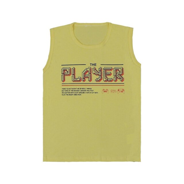 Conjunto Regata The Player Amarela e Bermuda - Luky & Buky