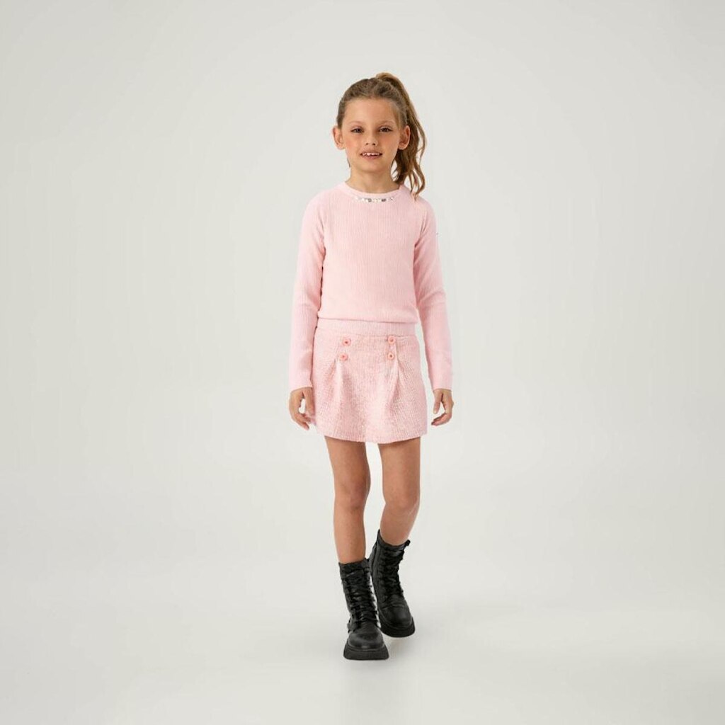 Conjunto Rosa Infantil Pulla Bulla Menina - 55347-11