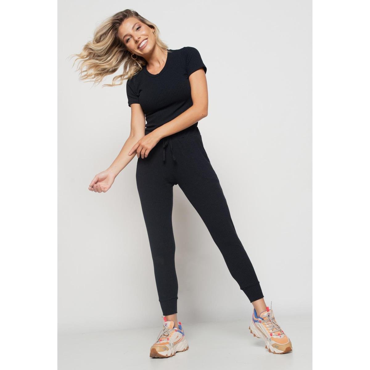 Conjunto Salvatore Fashion Comfy Malha Canelada Feminino é ruim? Conjunto Salvatore Fashion Comfy Malha Canelada Feminino é boa?