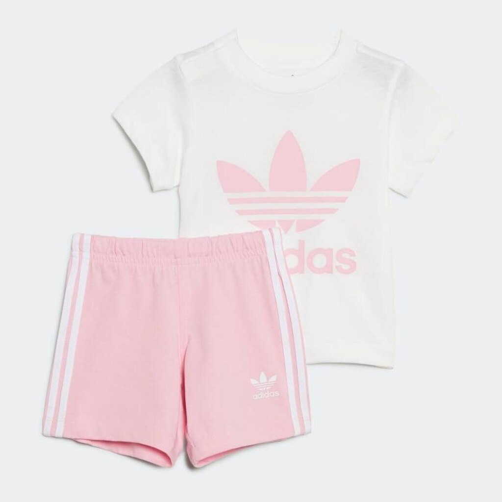 Conjunto Shorts Camiseta Trefoil (UNISSEX) - Adidas HE4658