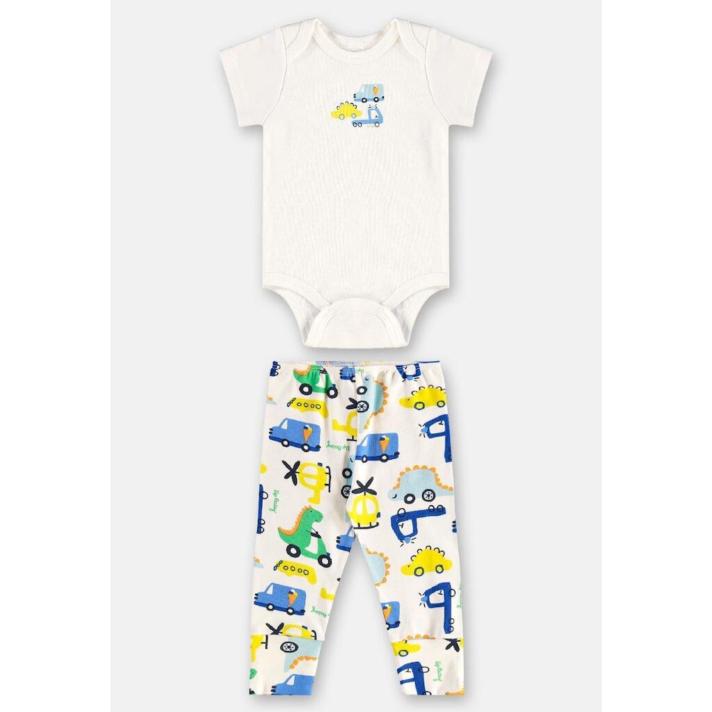 Conjunto Suedine Essentials Body Up Baby