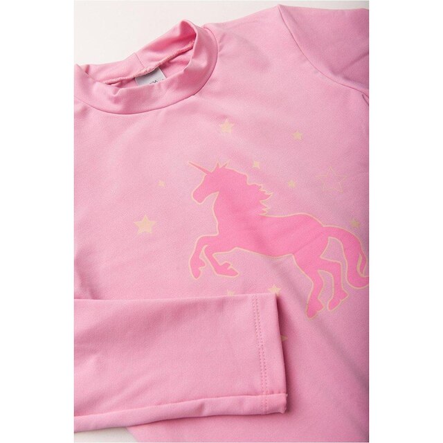 Conjunto Térmico Infantil Brilha no Escuro Feminino Rosa