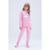 Conjunto Térmico Infantil Feminino Brilha no Escuro Love Day - Rosa