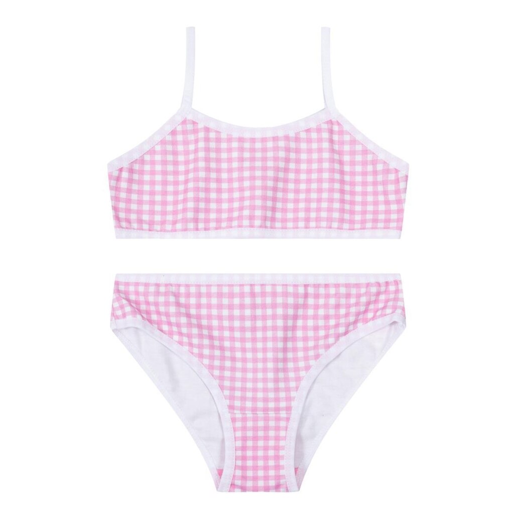 Conjunto Top e Cacinha Infantil Menina em Cotton Brandili