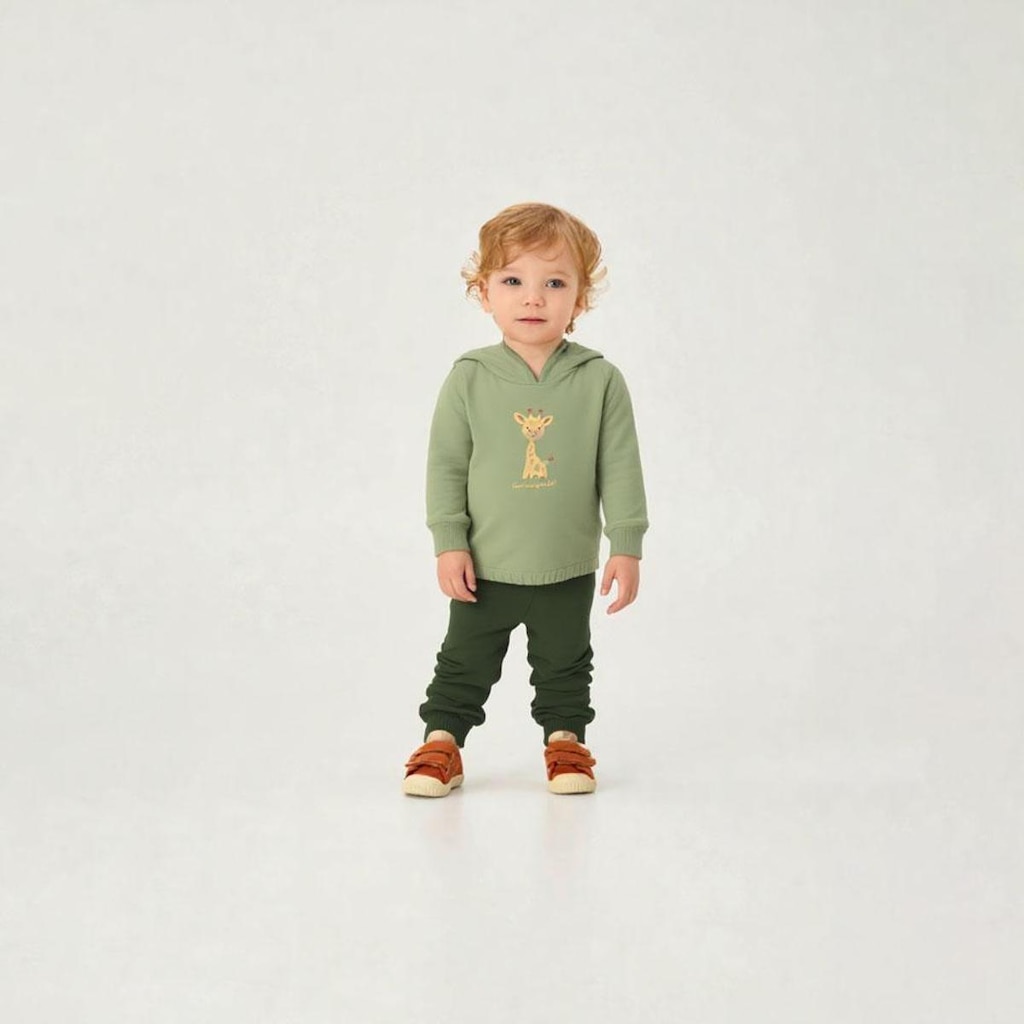 Conjunto Verde Bebe Pulla Bulla Menino - 55180-1395