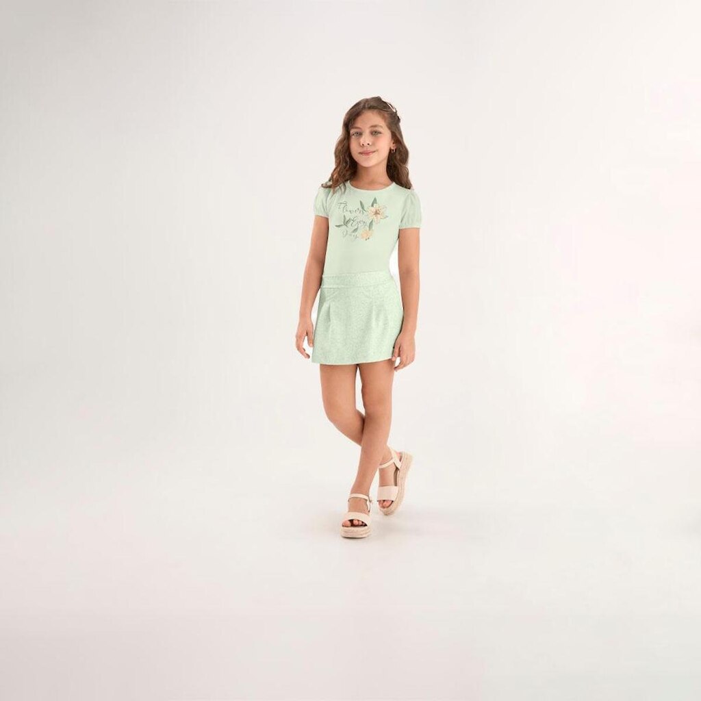 Conjunto Verde Infantil Pulla Bulla Menina - 53825-1262