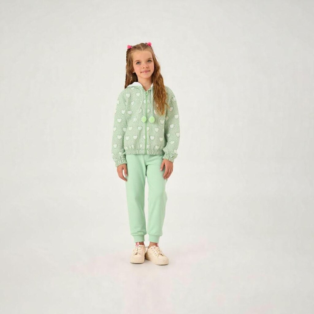 Conjunto Verde Infantil Pulla Bulla Menina - 55343-1329