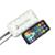 Controladora Gamer Para Cooler Rise Mode Sound, ARGB, 6P, 10 Fans - RM-COS-ARGB - Branco