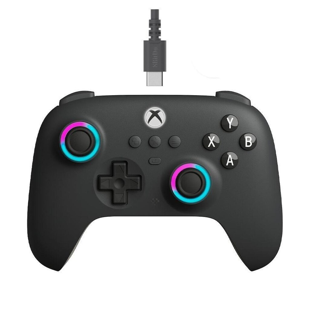 Controle Com Fio 8BitDo para Xbox Ultimate C, Cinza Escuro - 82CF04D
