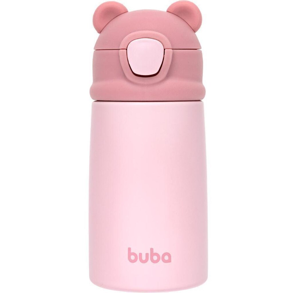 Copo Térmico Buba Parede Dupla Ursinho Rosa