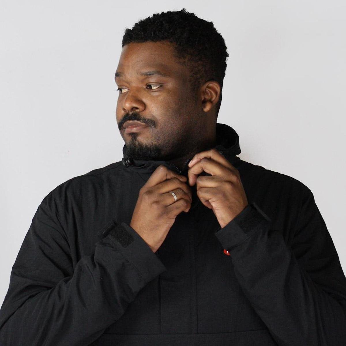 Corta Vento Thug Nine Anorak Preto | Zattini