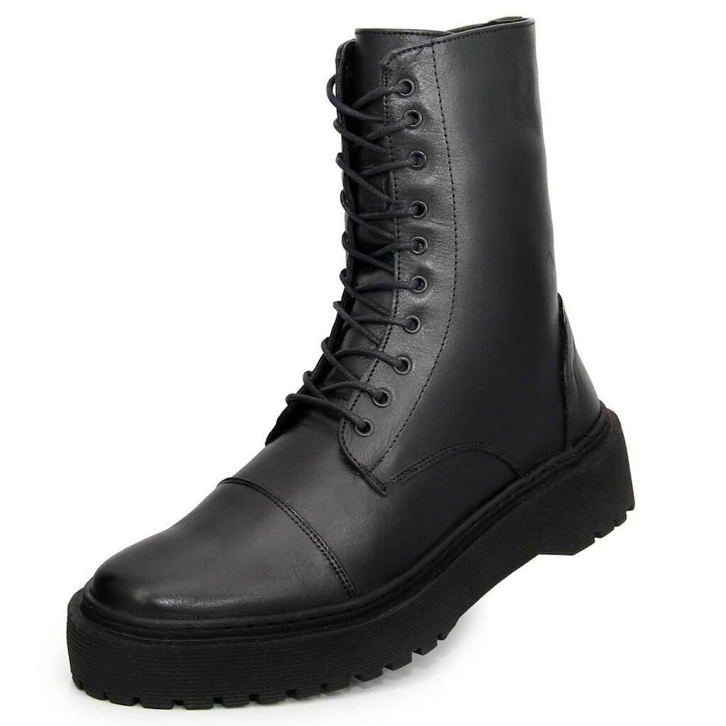 Coturno Bota Feminina Blog Inverno degriffe couro 9042 pto