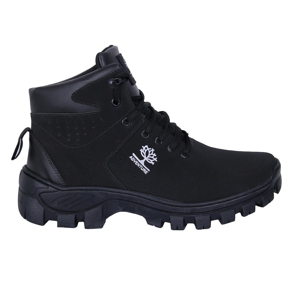 Coturno Bota Masculina Adventure Trilha Reforçada Trabalho