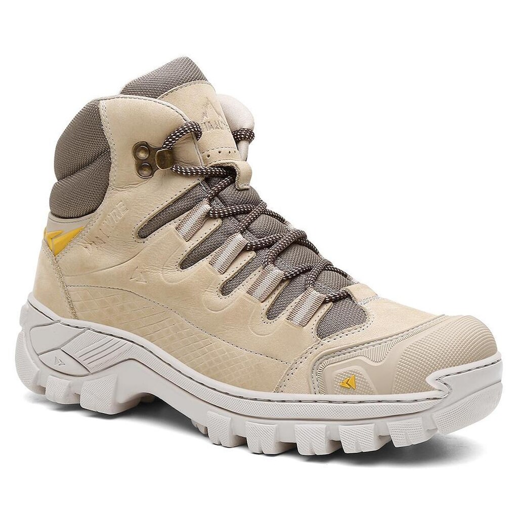Coturno Cano Curto Adventure Masculino Bota Masculina Em Couro Aventura Outdoor Kansas