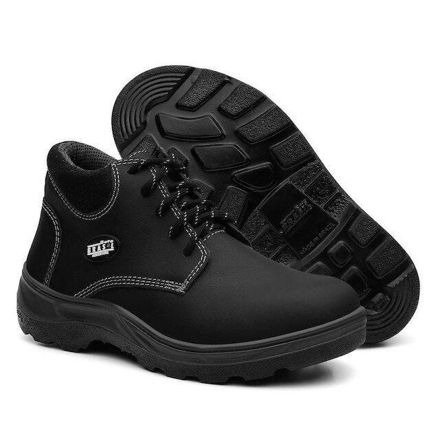 Coturno De Segurança E Proteção Bota Cano Curto 45 Ao 48