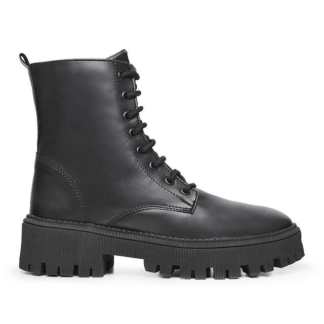 Coturno Feminino Bota Tratorado Plataforma Improvizzo