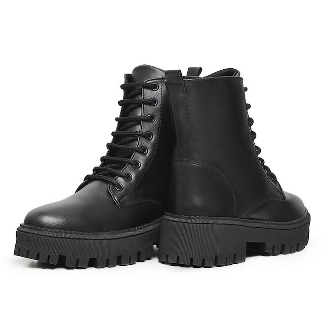 Coturno Feminino Bota Tratorado Plataforma Improvizzo