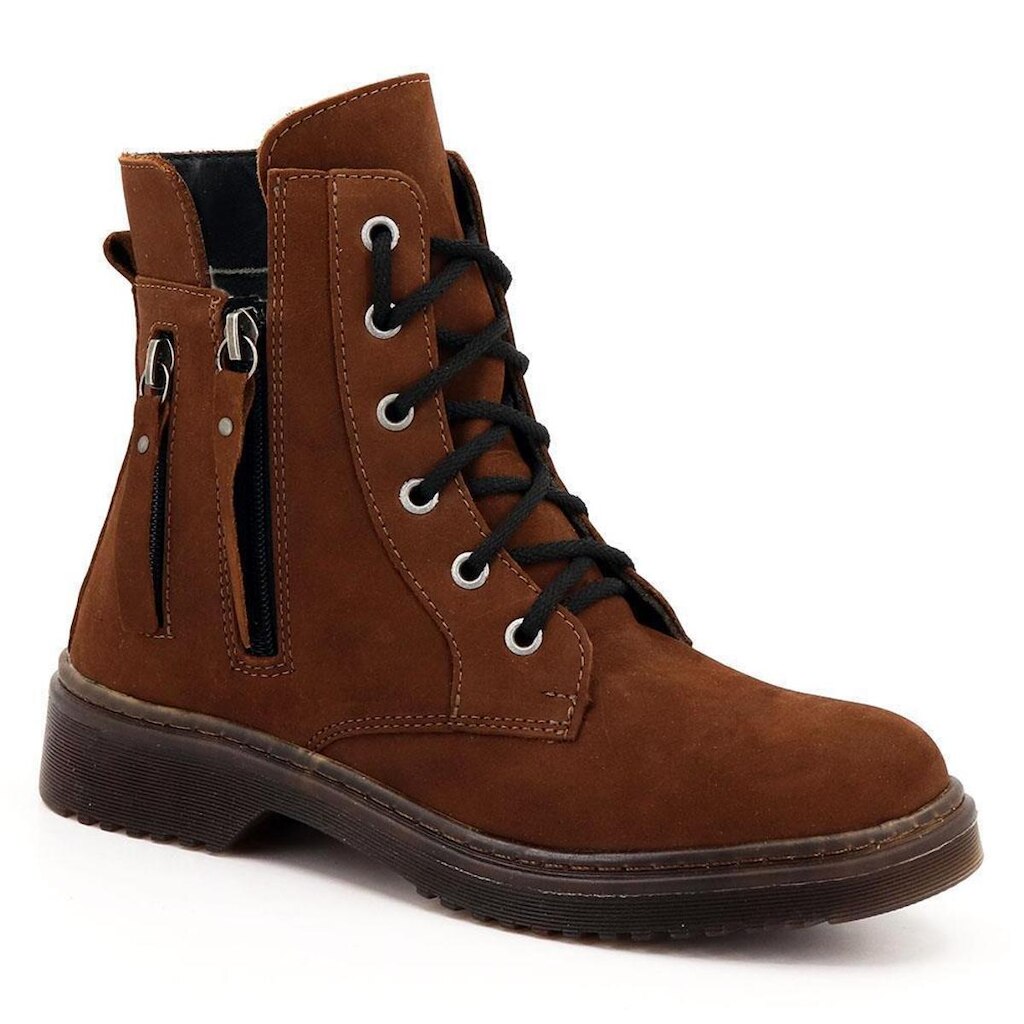 Coturno Feminino Couro Elegante Estilo Conforto Macio