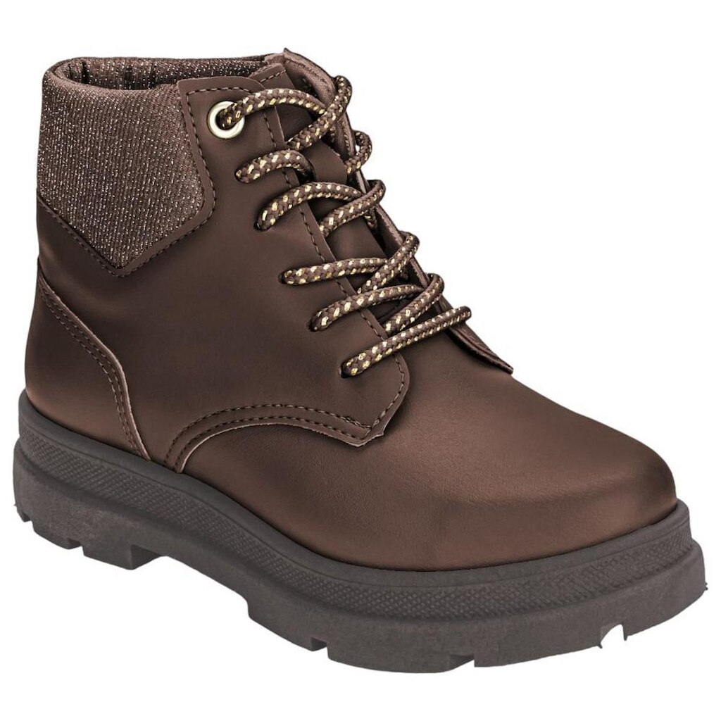 Coturno Infantil Kidy 363-0033 Menina - Camel